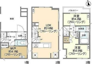 Ｋｏｌｅｔ新小岩＃０８の物件間取画像